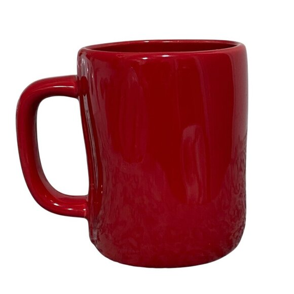 Rae Dunn Heart Red Ceramic Mug - Picture 3 of 4